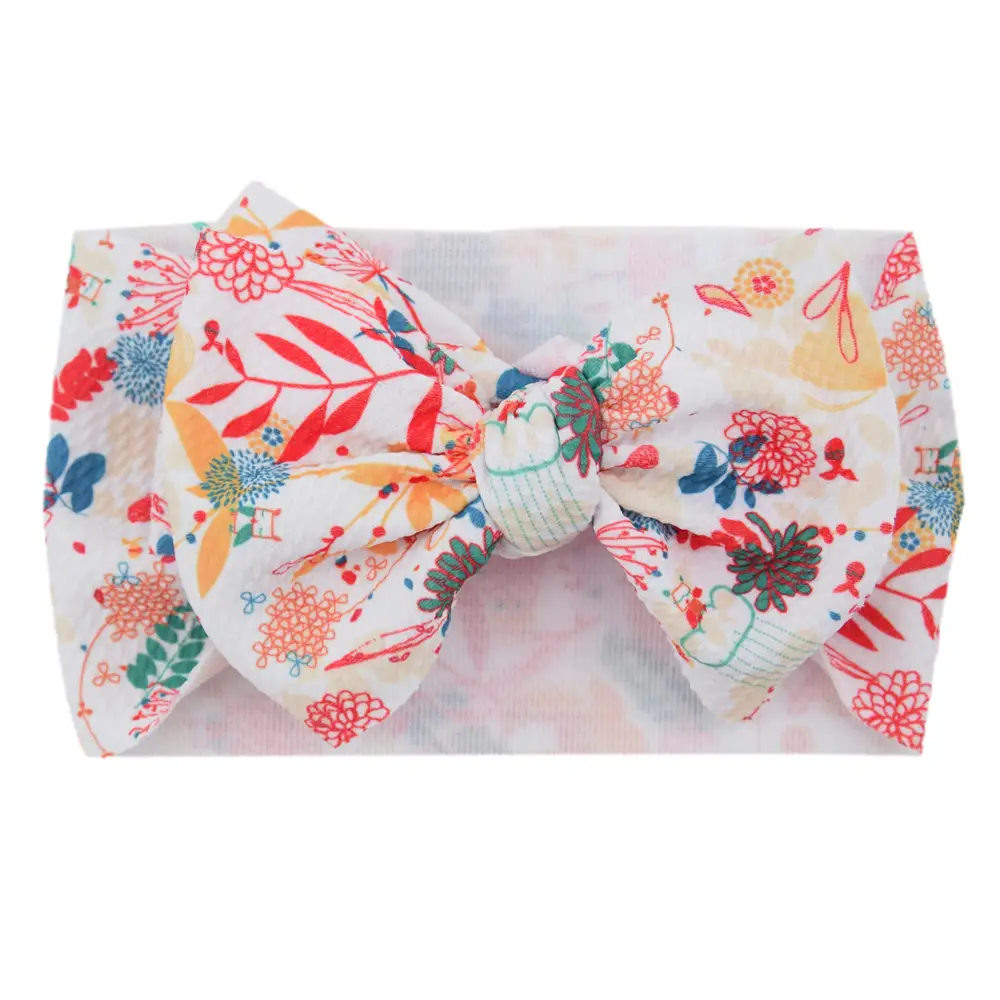 Baby Cactus Hair Belt with Big Bow Headband - Image 19