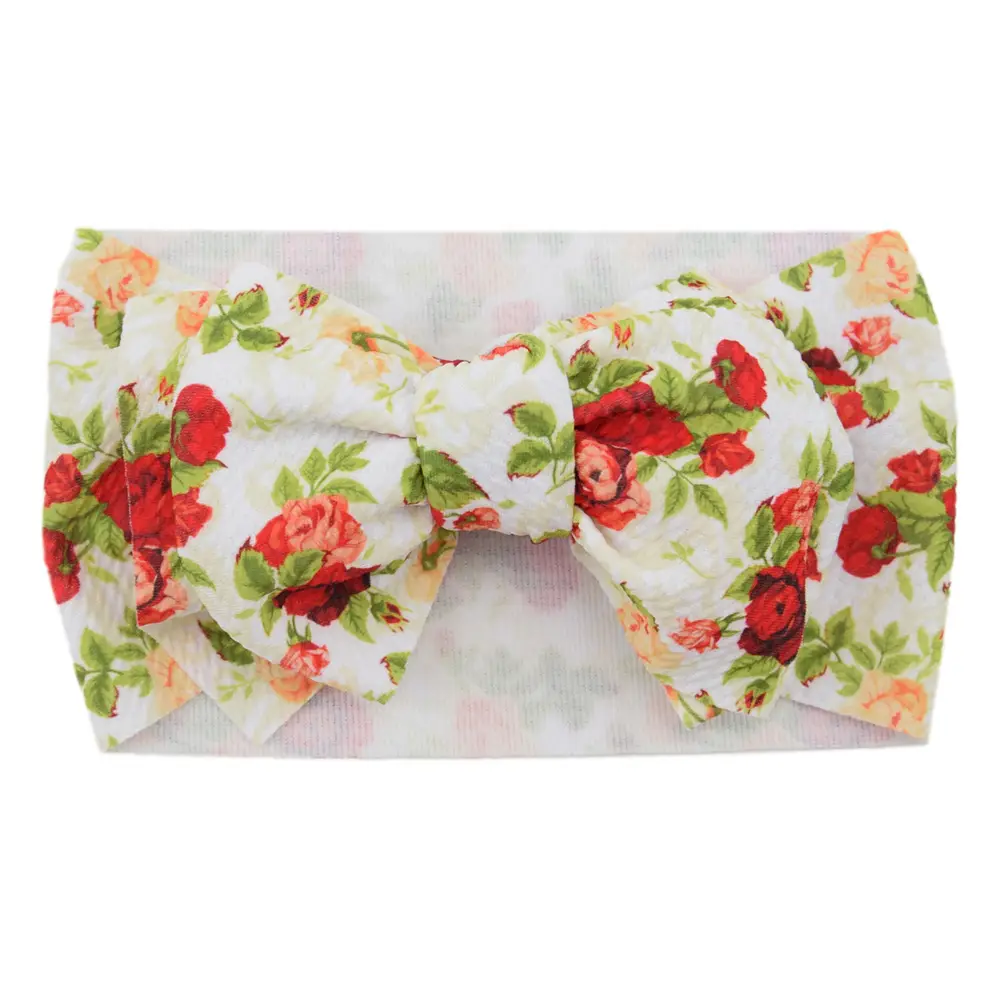 Baby Cactus Hair Belt with Big Bow Headband - Image 21