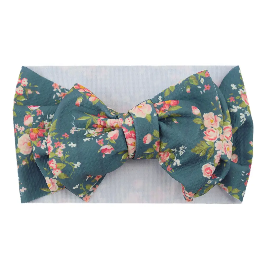 Baby Cactus Hair Belt with Big Bow Headband - Image 22