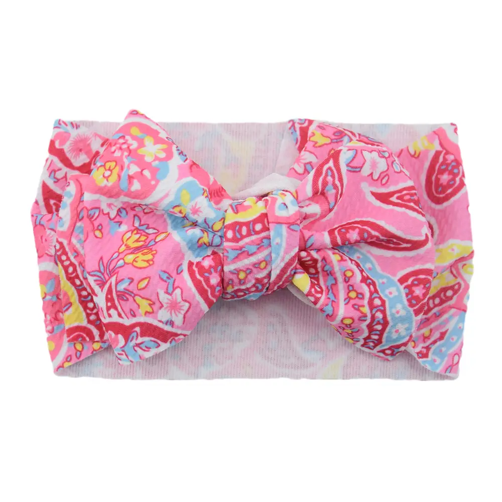 Baby Cactus Hair Belt with Big Bow Headband - Image 24