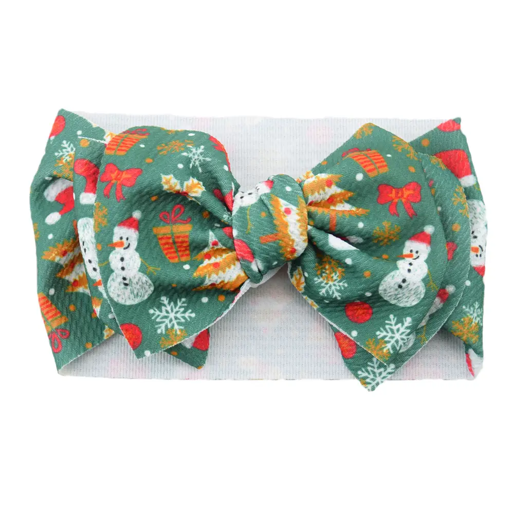 Baby Cactus Hair Belt with Big Bow Headband - Image 26