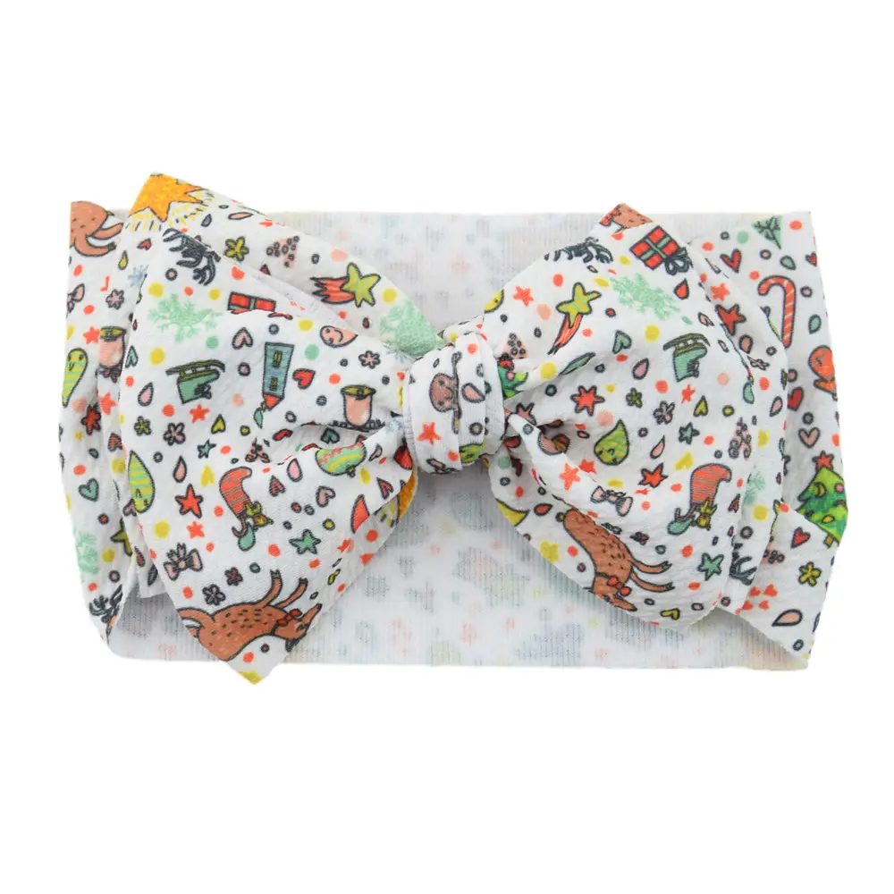 Baby Cactus Hair Belt with Big Bow Headband - Image 27