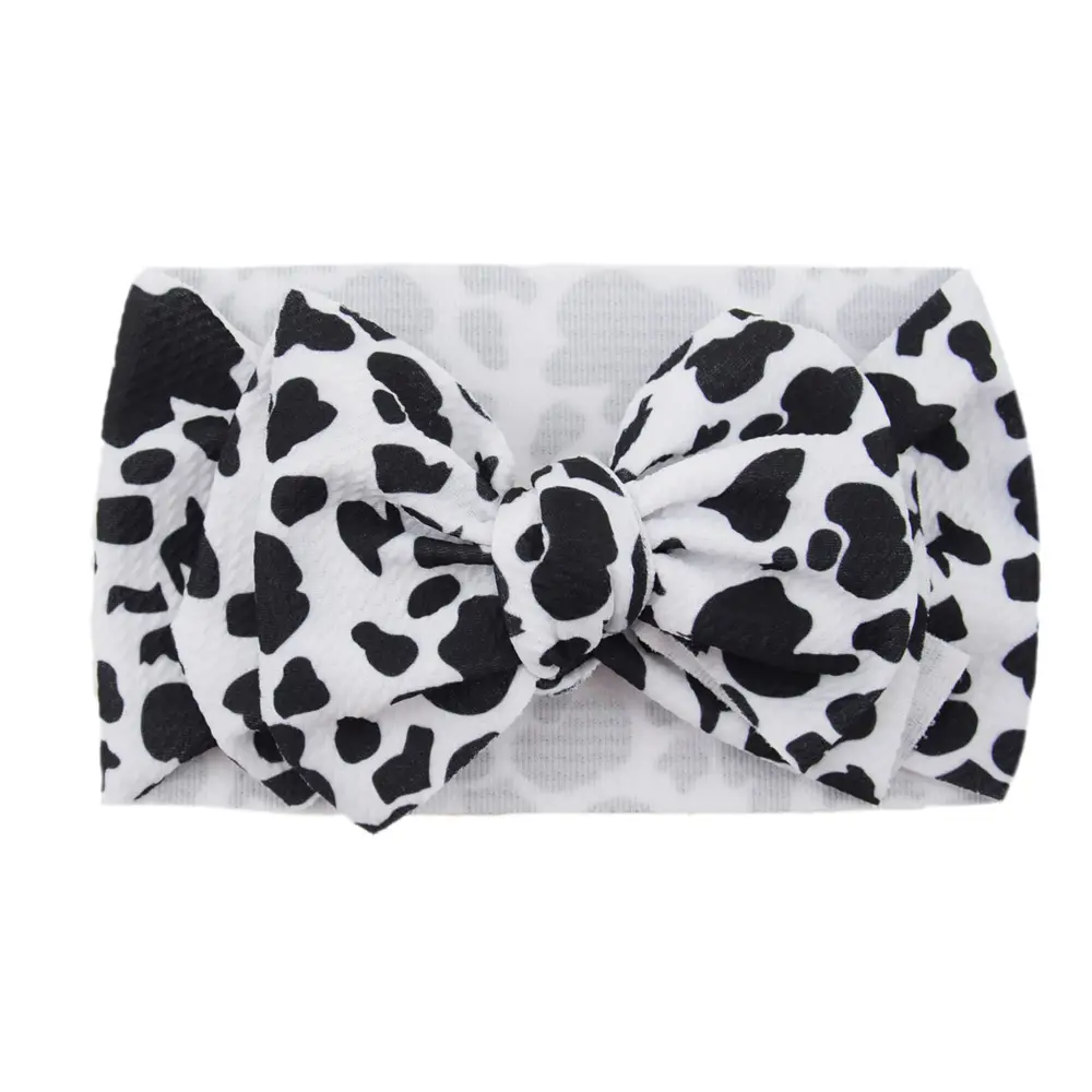 Baby Cactus Hair Belt with Big Bow Headband - Image 3
