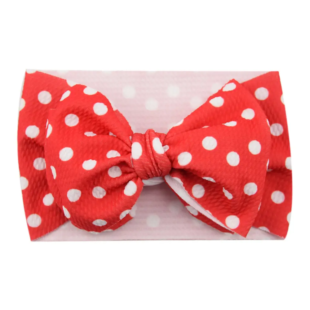 Baby Cactus Hair Belt with Big Bow Headband - Image 6