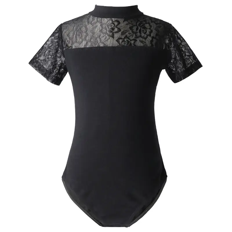 Children's Lace Backless Dance Bra Stand Collar - Image 8
