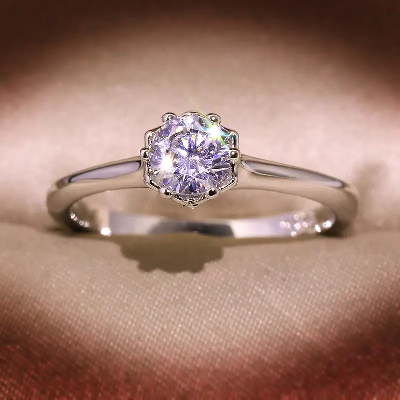 Stars Bright Fake Diamond Ring for Women