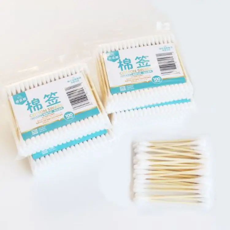 Double-Headed Cotton Swabs for Baby Ear Cleaning