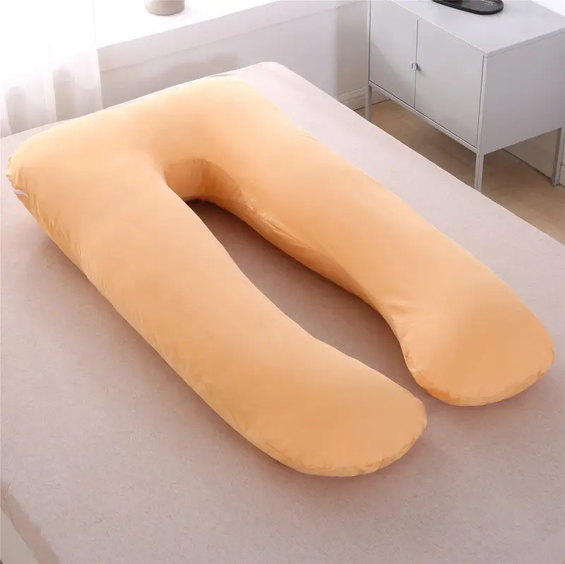 U-Shaped Nursing Pillow for Side Sleep Maternity Support - Image 3