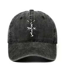 Women's Black Smiley Cotton Baseball Cap Large Bristle — feature 4