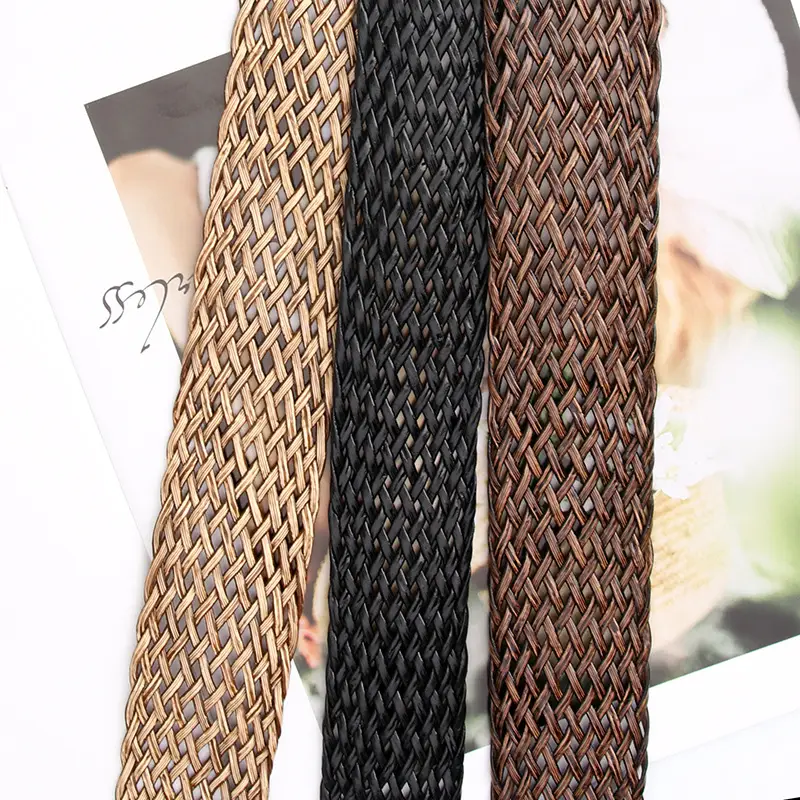 New Ladies Woven Belt for Women European Style