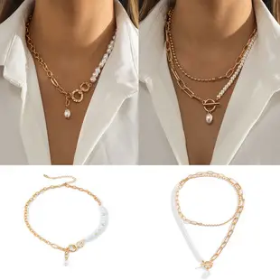 Punk Hollow Letter Earrings Gold Finish — feature 1
