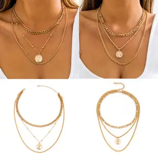 Punk Hollow Letter Earrings Gold Finish — feature 2