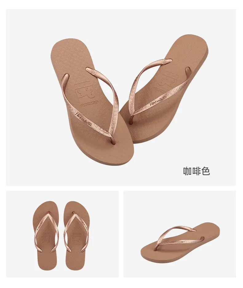 Hotmarzz Black Solid Color Flip-Flops Couple Style Beach Sandals Casual Slippers for Women Indoor Home Slippers — feature 13