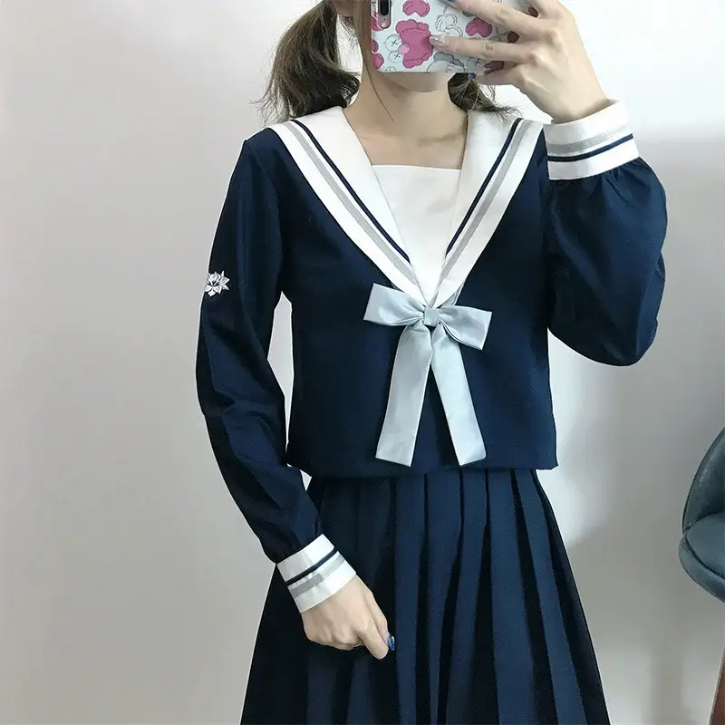 Bai Xiangjin Japanese Orthodox Swordswoman Suit Women's Skirt College Style - Image 10