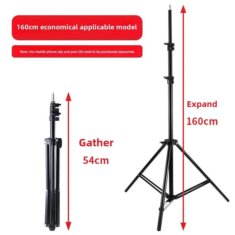 2.1m Telescopic Phone Stand for Live Broadcast & Photography - Image 5