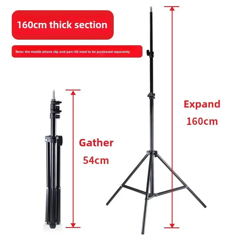 2.1m Telescopic Phone Stand for Live Broadcast & Photography - Image 6