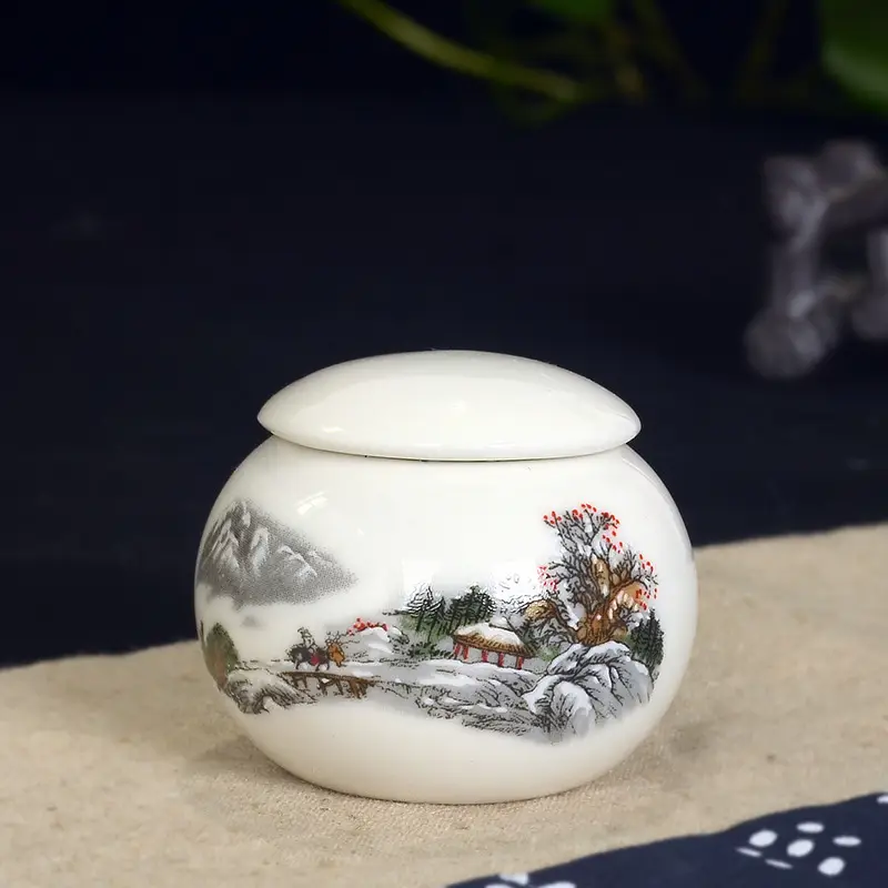 Mini Ceramic Fragrance Jar Set of 5 - Image 6