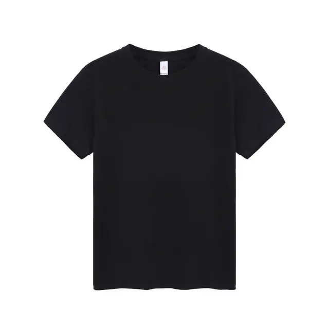 Men Cotton T-Shirt Beige Loose Fit 230g - Image 3