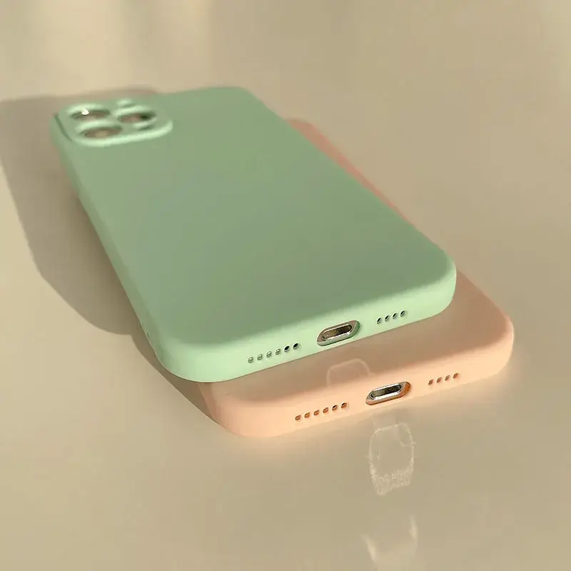 Apple iPhone 15 Pro Max Liquid Silicone Case Pink - Image 9