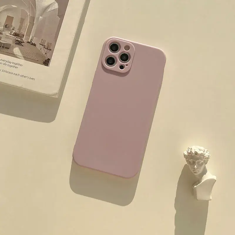 Apple iPhone 15 Pro Max Liquid Silicone Case Pink - Image 5