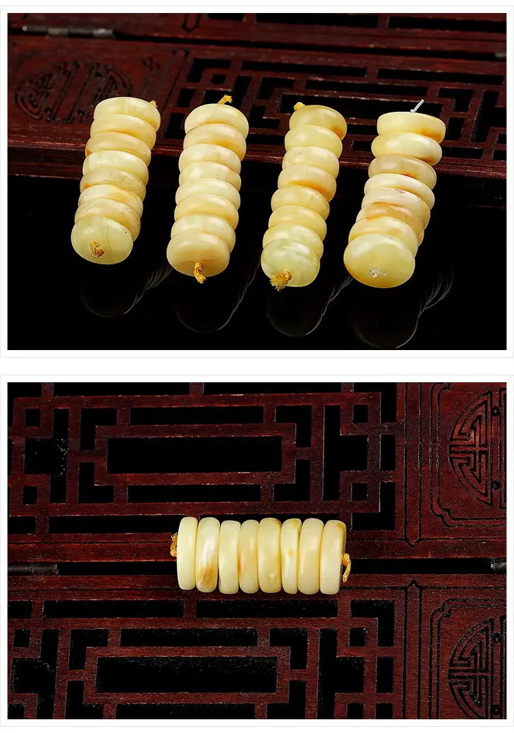 Fidelity Non-Optimized White Nectar Gasket Chicken Oil Yellow Beeswax Dobao Spacer DIY Accessories Set of 8 — feature 5