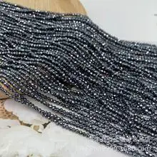 Natural Gray Moonstone Loose Beads Pull Feldspar Long Chain — feature 5