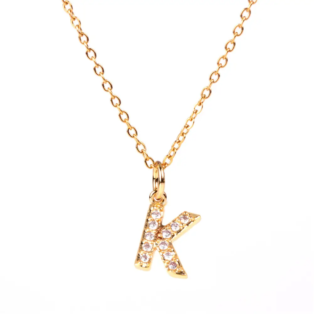Gold Dollar S-Necklace with Diamond Clavicle