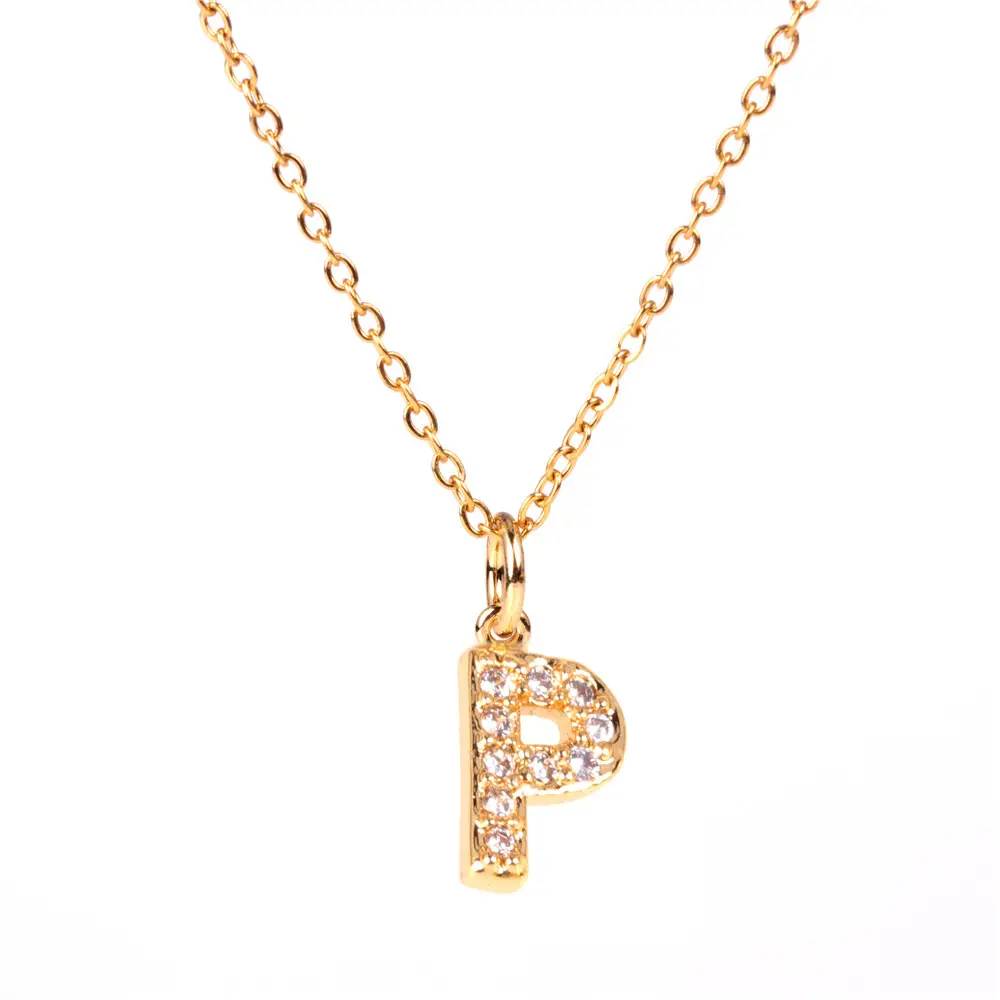 Gold Dollar S-Necklace with Diamond Clavicle