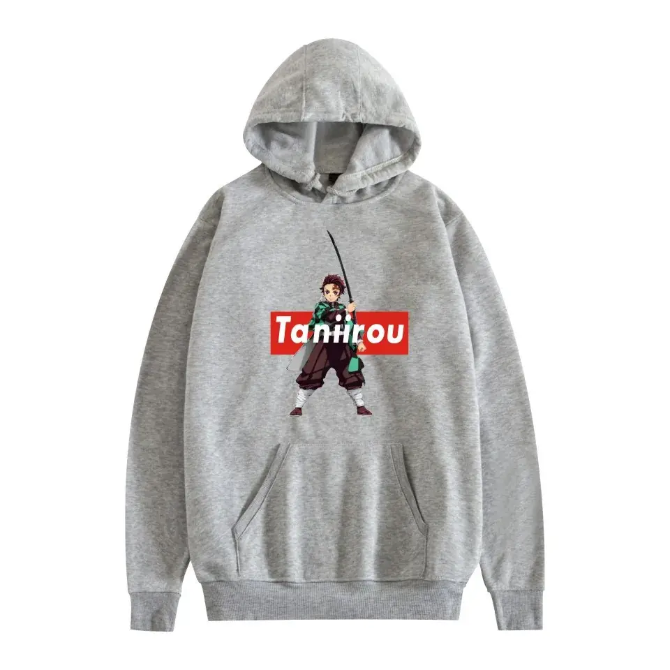 Men Women Hooded Sweatshirt Tankou Graphic Red - Image 14