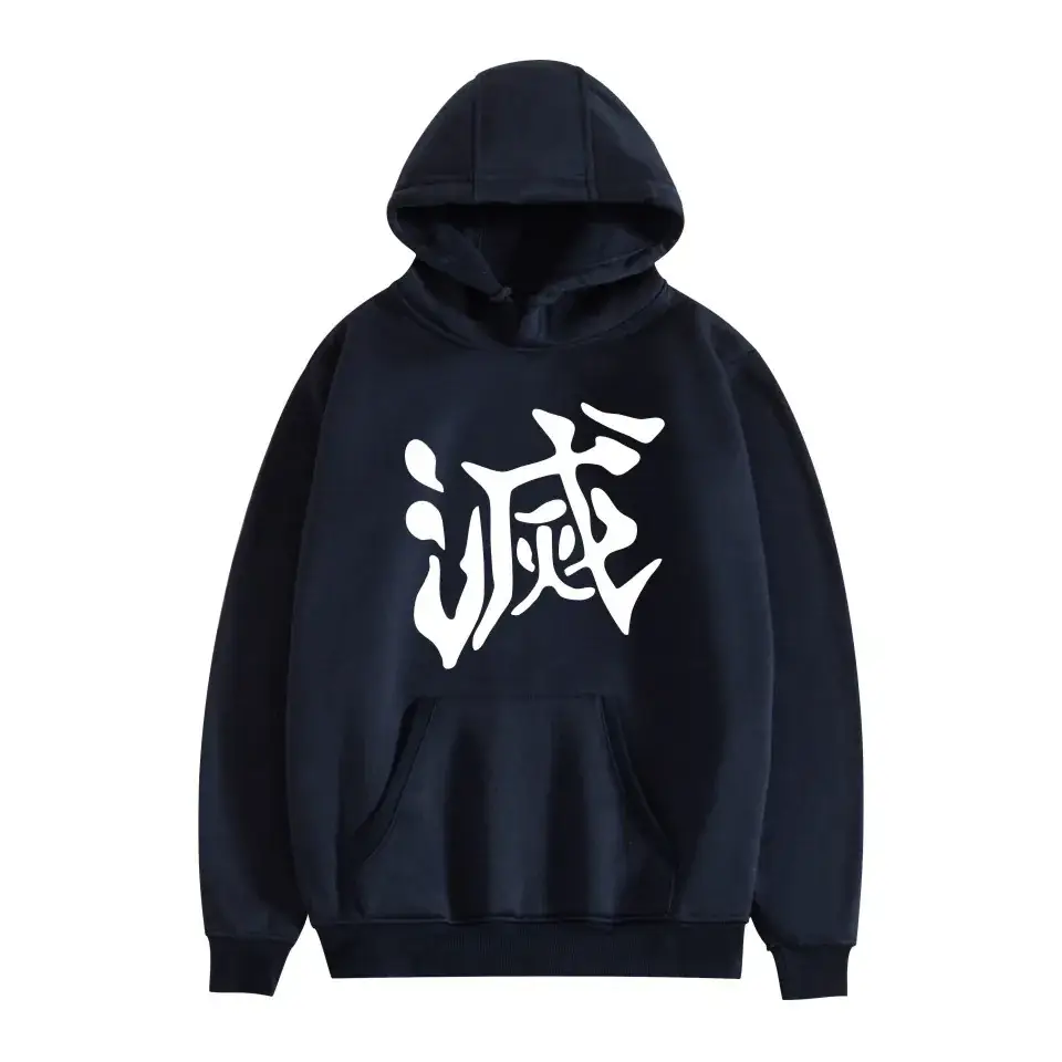 Men Women Hooded Sweatshirt Tankou Graphic Red - Image 9