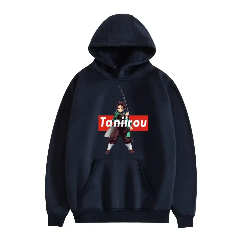 Men Women Hooded Sweatshirt Tankou Graphic Red - Image 15