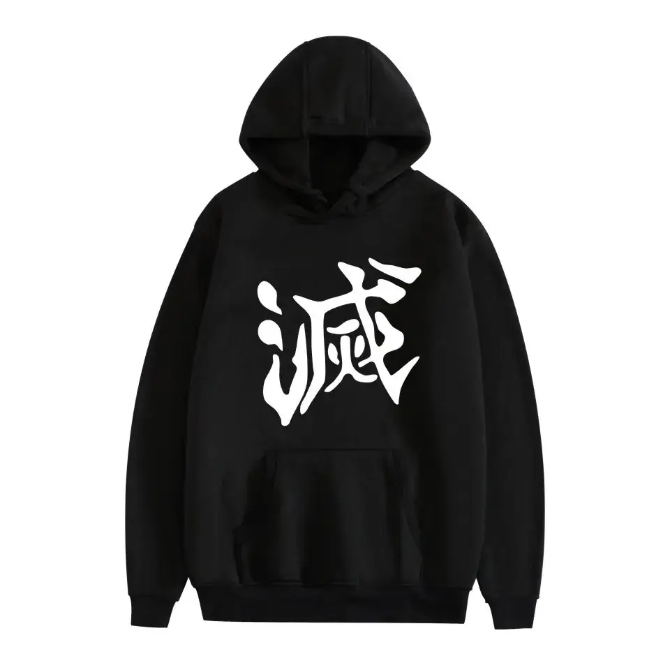 Men Women Hooded Sweatshirt Tankou Graphic Red - Image 6