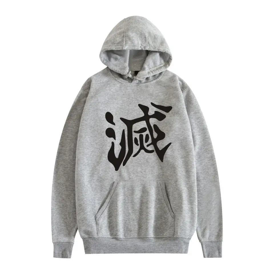 Men Women Hooded Sweatshirt Tankou Graphic Red - Image 8