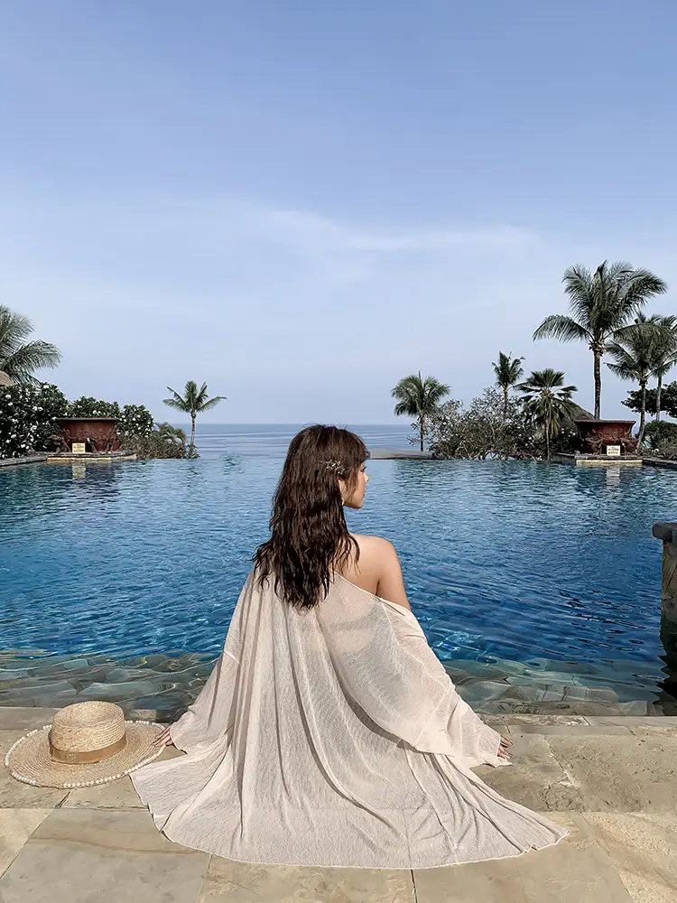 2023 Maldives Chiffon Cardigan Medium Long Sun Protection — feature 4