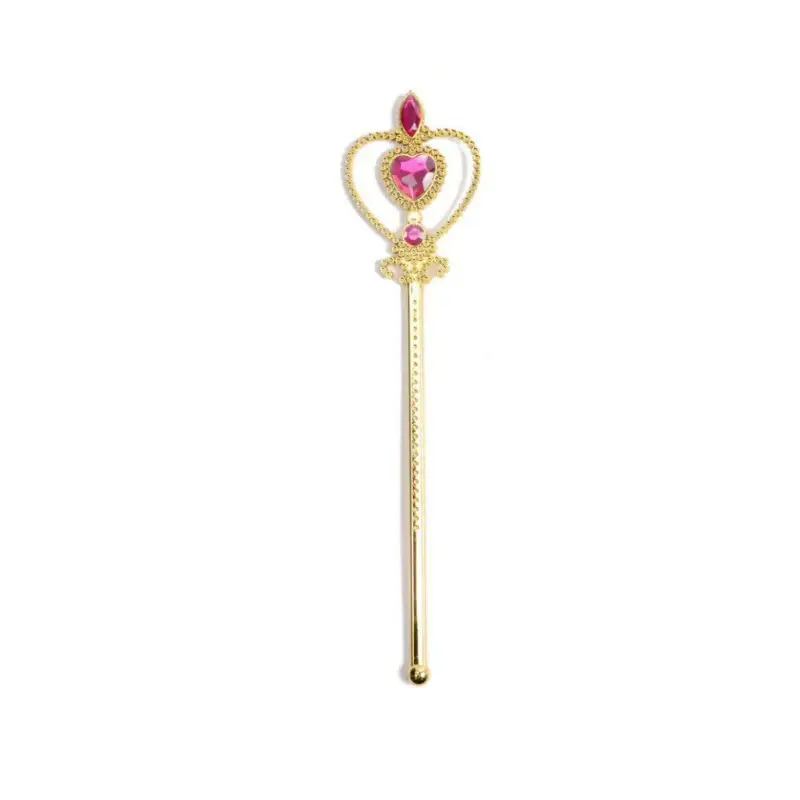 Golden Crown Magic Wand Set for Girls Party Wear