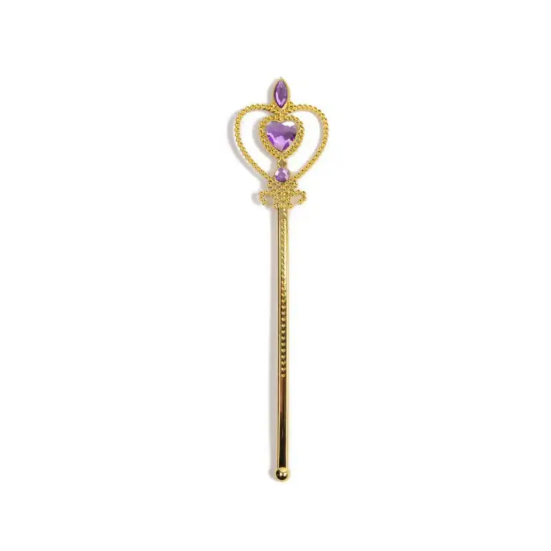 Golden Crown Magic Wand Set for Girls Party Wear