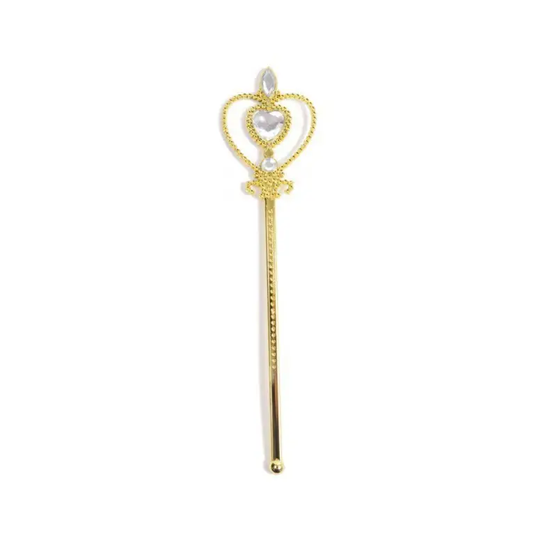 Golden Crown Magic Wand Set for Girls Party Wear