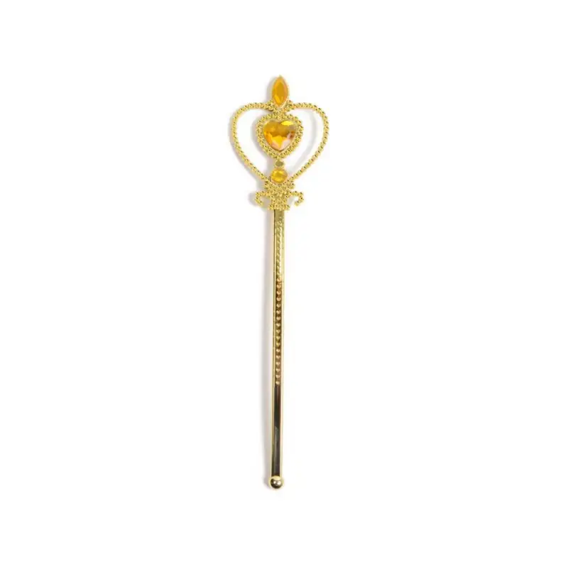 Golden Crown Magic Wand Set for Girls Party Wear