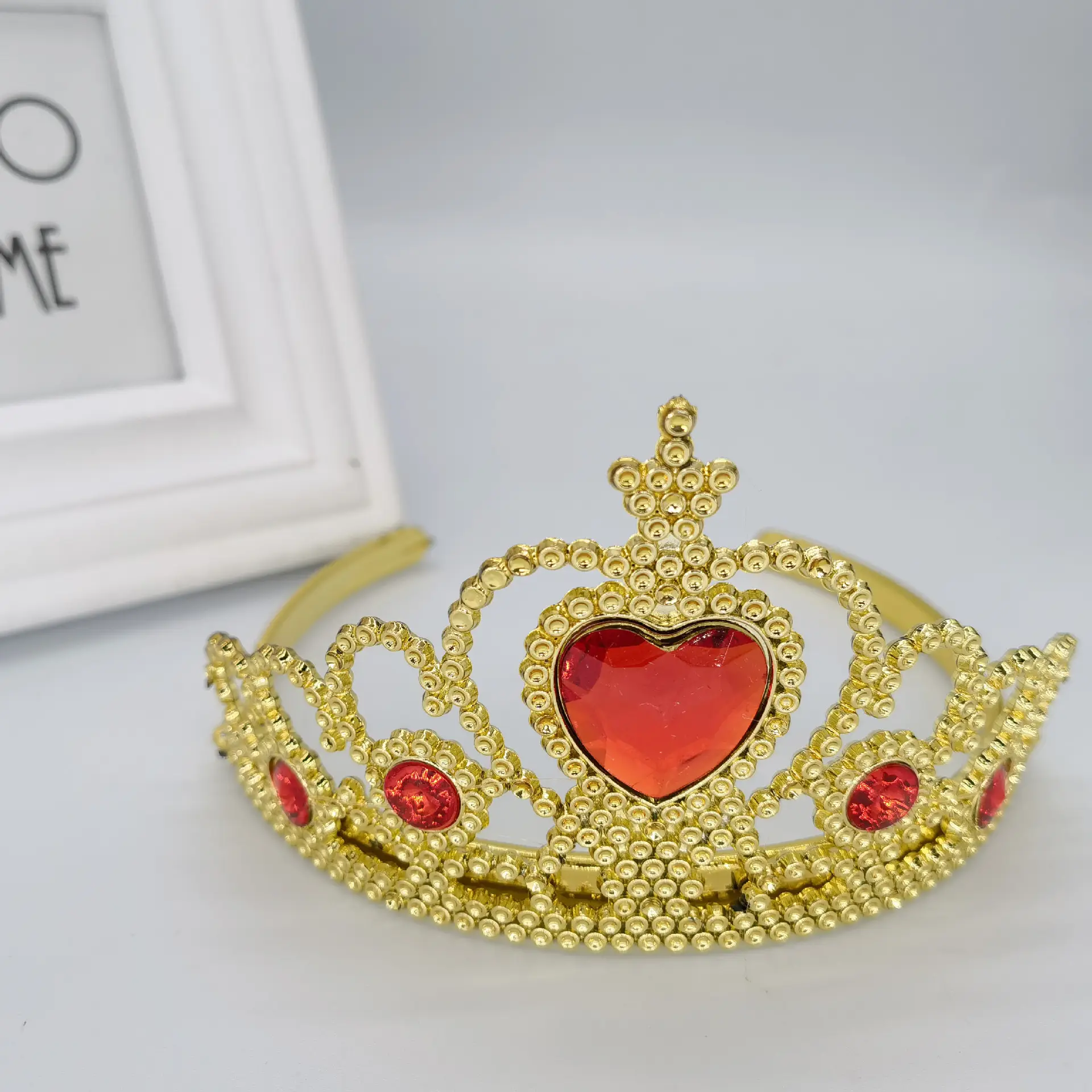 Golden Crown Magic Wand Set for Girls Party Wear