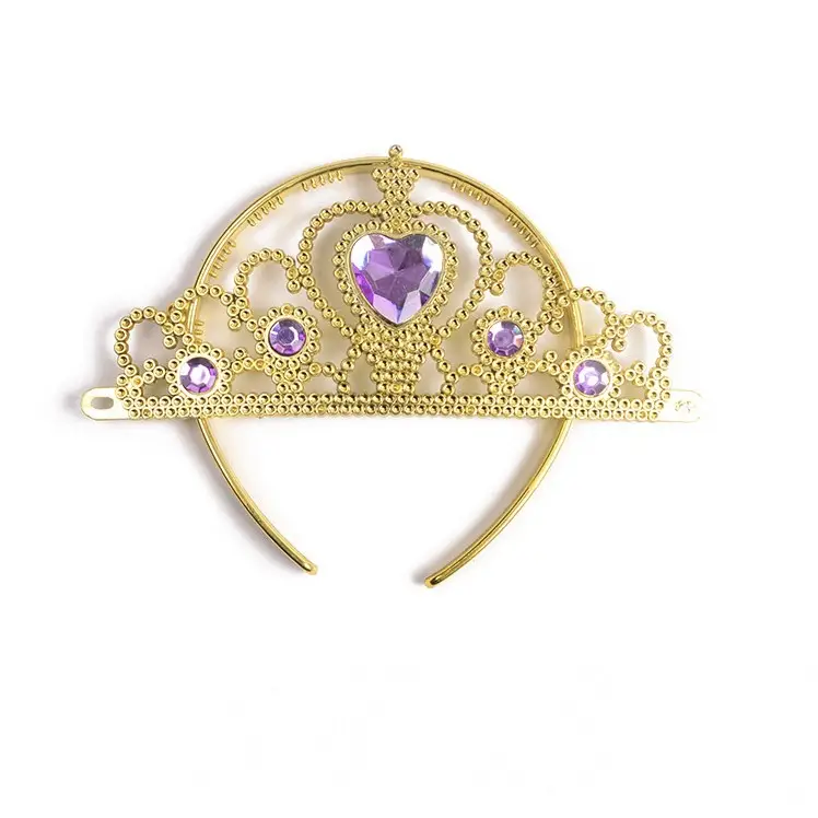 Golden Crown Magic Wand Set for Girls Party Wear
