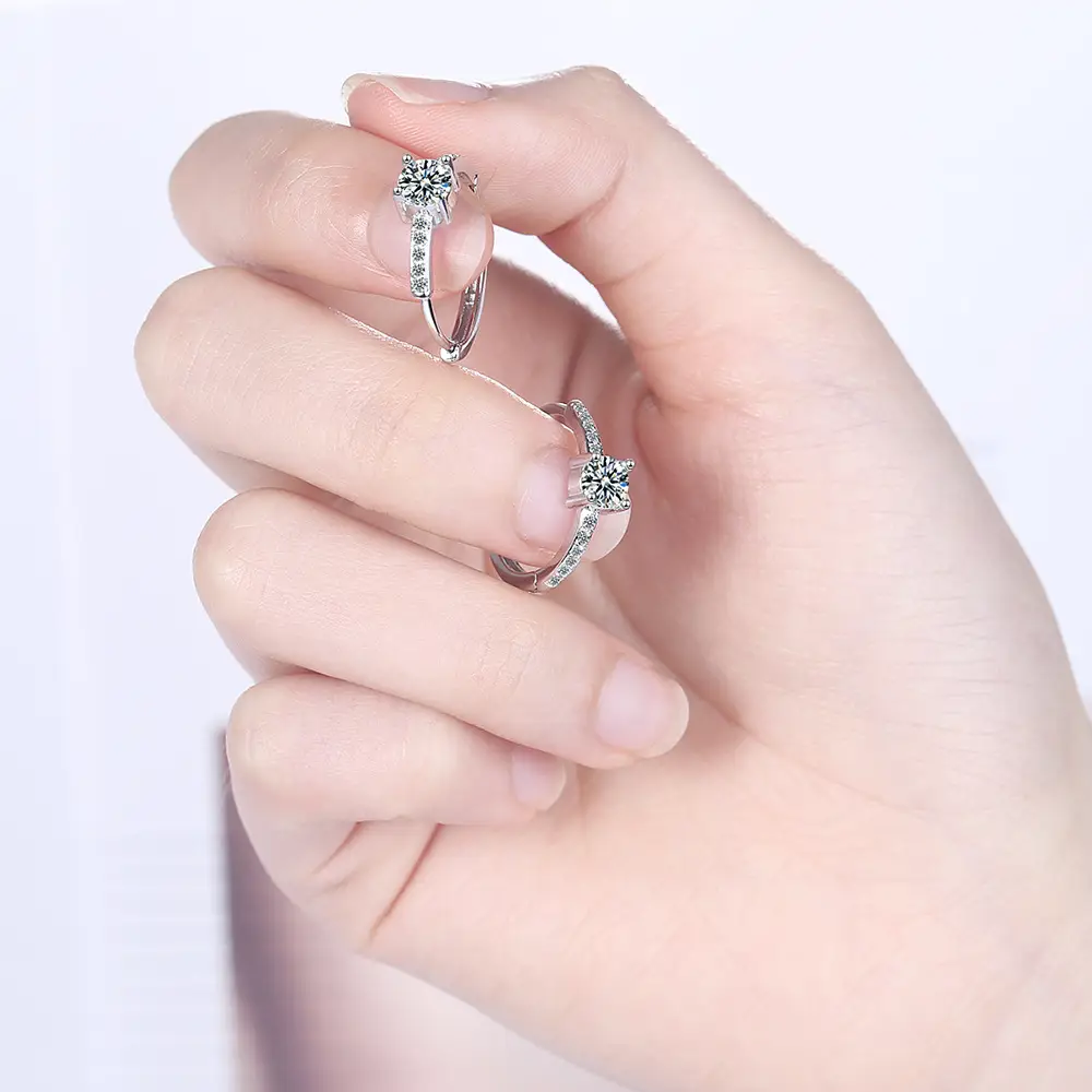Elegant Zircon Crown Earrings for Women - Image 6