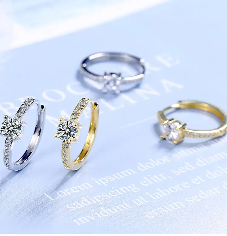 Elegant Zircon Crown Earrings for Women — feature 1