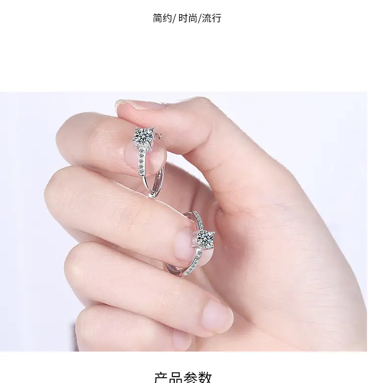 Elegant Zircon Crown Earrings for Women — feature 2