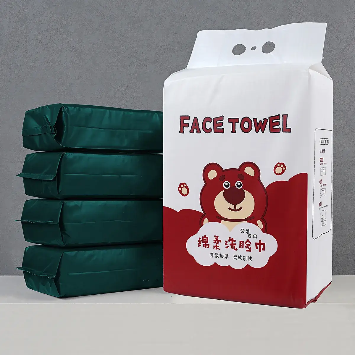 Disposable Face Towel Pure Cotton Thickened for Beauty Salon - Image 4