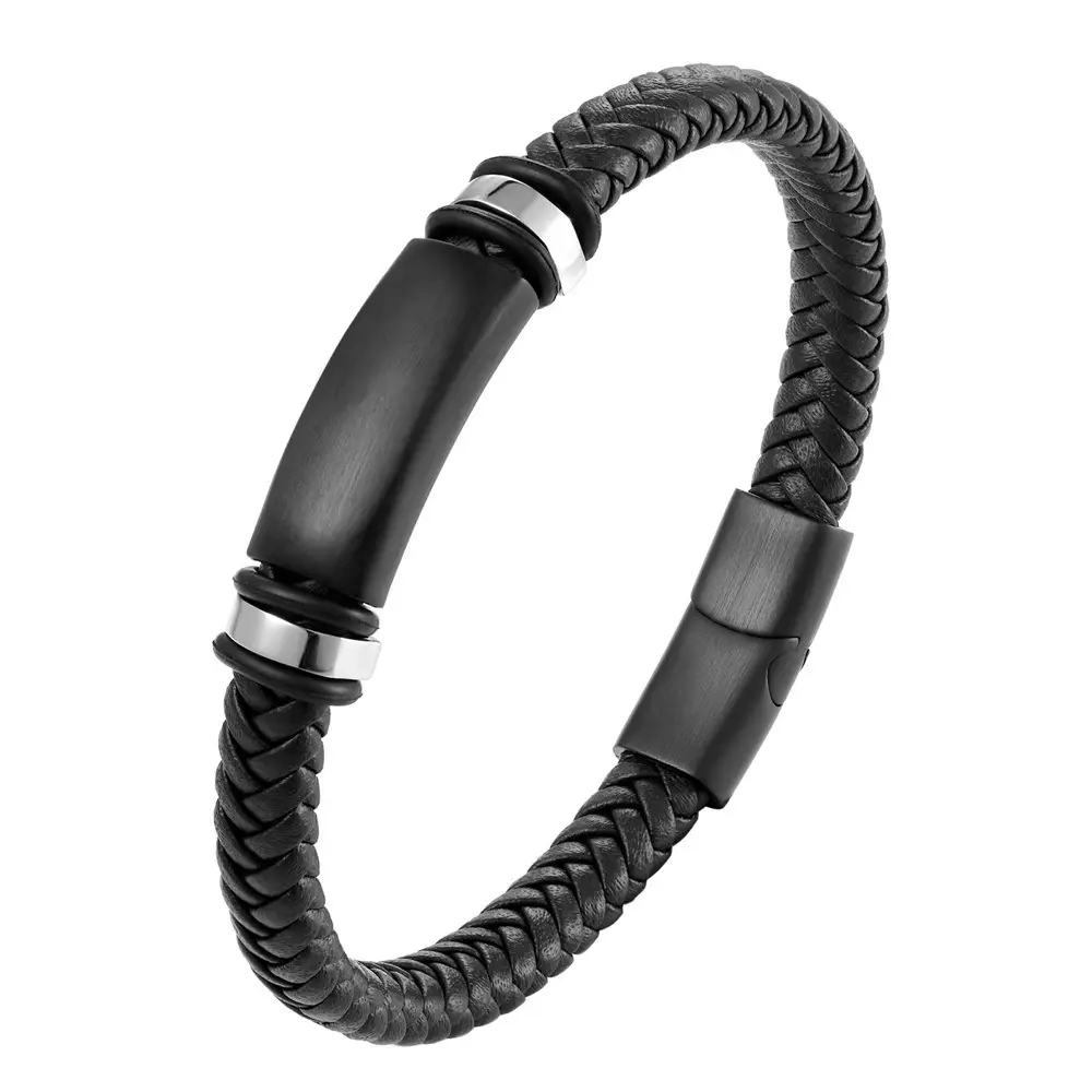 Men's Magnetic Stainless Steel Bracelet 17g - Image 8