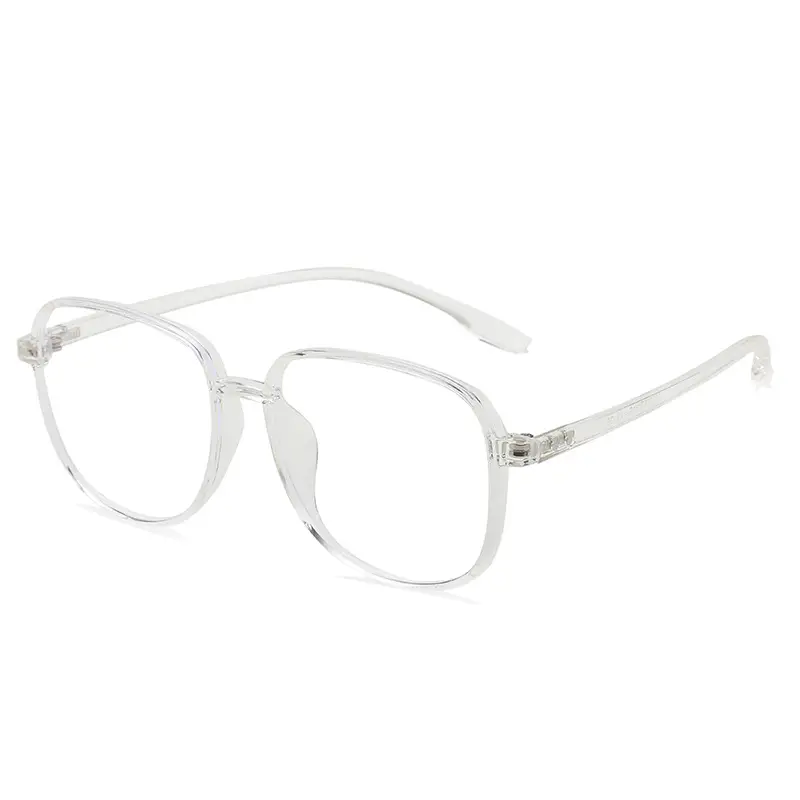 Retro Anti-Blue Light Glasses Black Frame Non-Prescription - Image 7