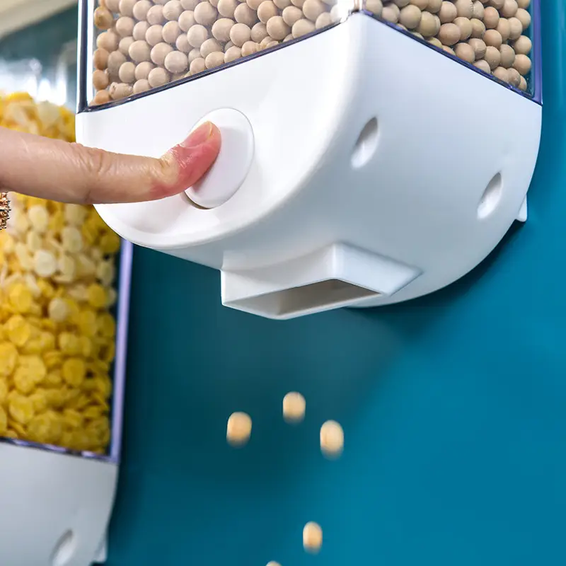 Wall-Mounted Grain Storage Box for Kitchen - Image 5