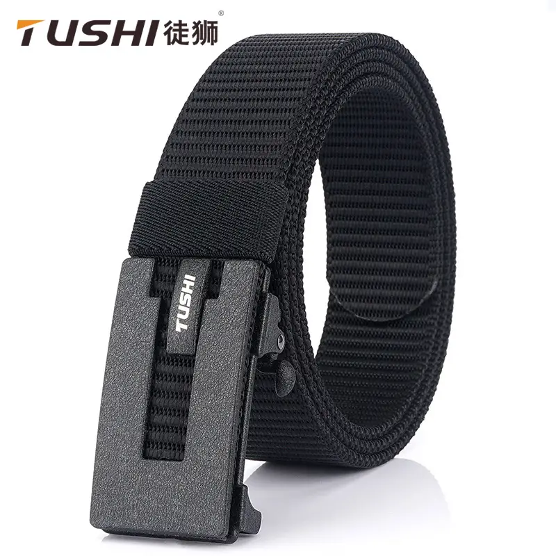 2020 New Nylon Belt 3.5cm Automatic Buckle Casual Business Men's Belt