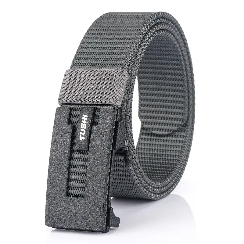 2020 New Nylon Belt 3.5cm Automatic Buckle Casual Business Men's Belt