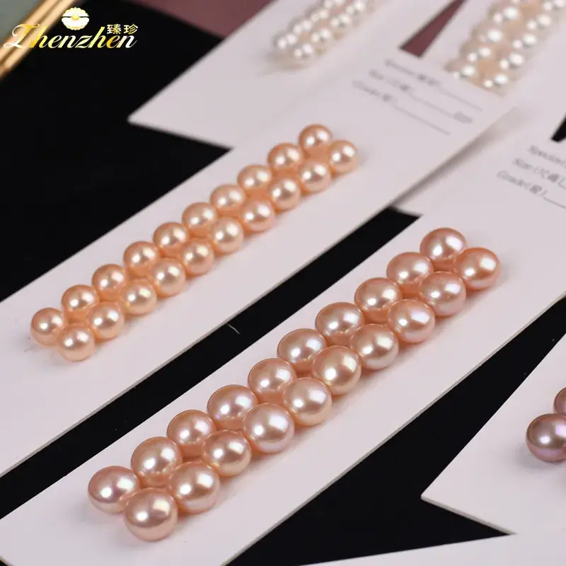Wholesale Natural Freshwater Pearl Bun Beads Earrings - Image 6